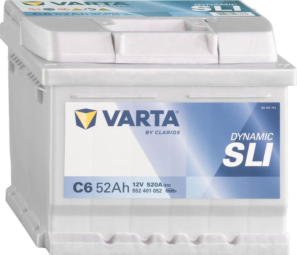 VARTA Silver Dynamic C6 Autobatterie 12V 52Ah Produktbild 