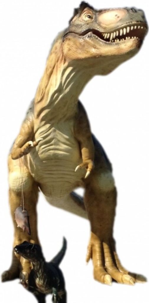 T-Rex XXL 400cm hoch Dekorationsfigur/Werbefigur - GFK - lebensgroß - für draußen