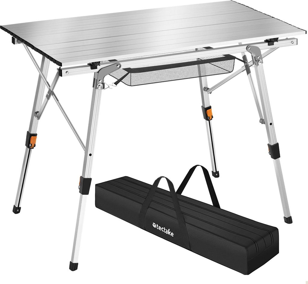Table de camping Tina en aluminium, pliable et réglable en Image du produit 