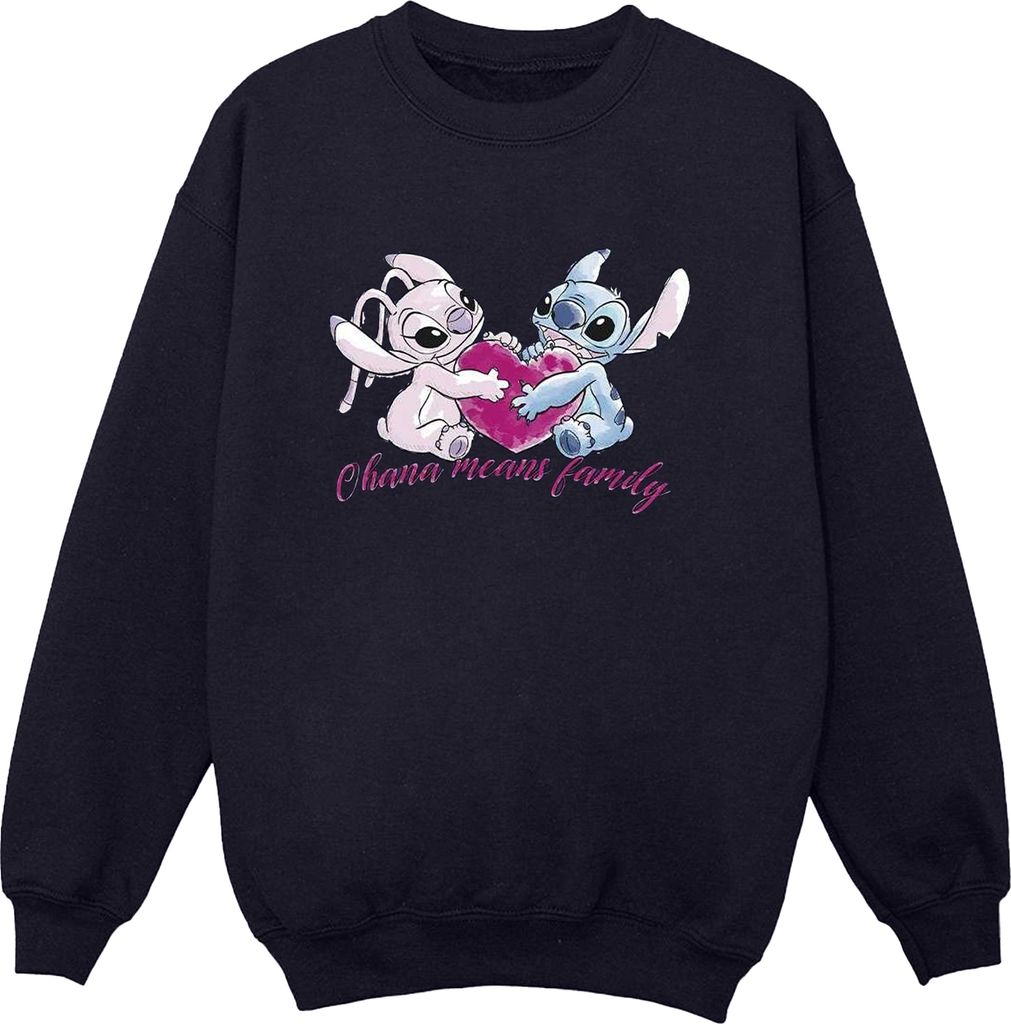 Disney - "Ohana" Sweatshirt für Damen BI22847 (XL) (Marineblau)