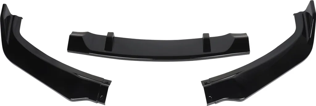 Spoiler Avant en ABS Noir Brillant Haute Résistance pour BMW E90 E91 - 2