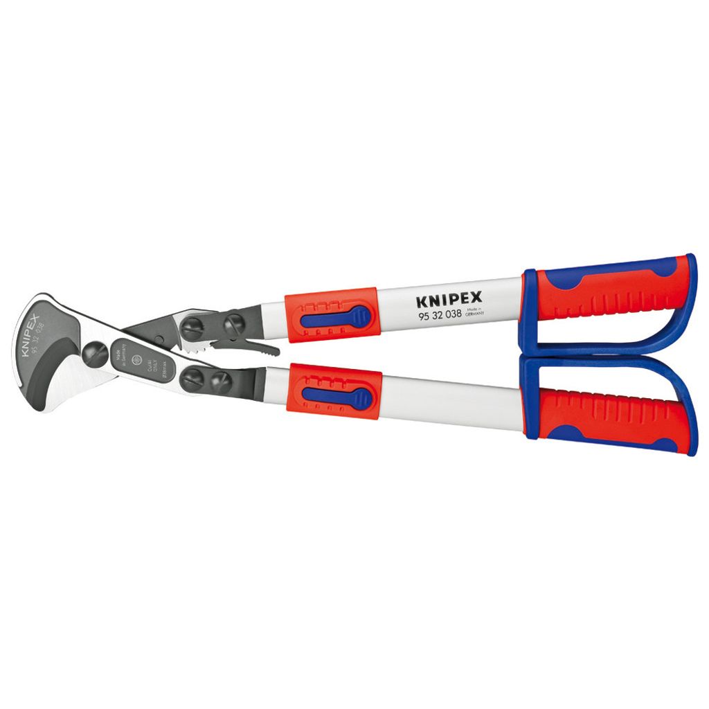 Cisaille à câbles KNIPEX (principe du cliquet) Image du produit 