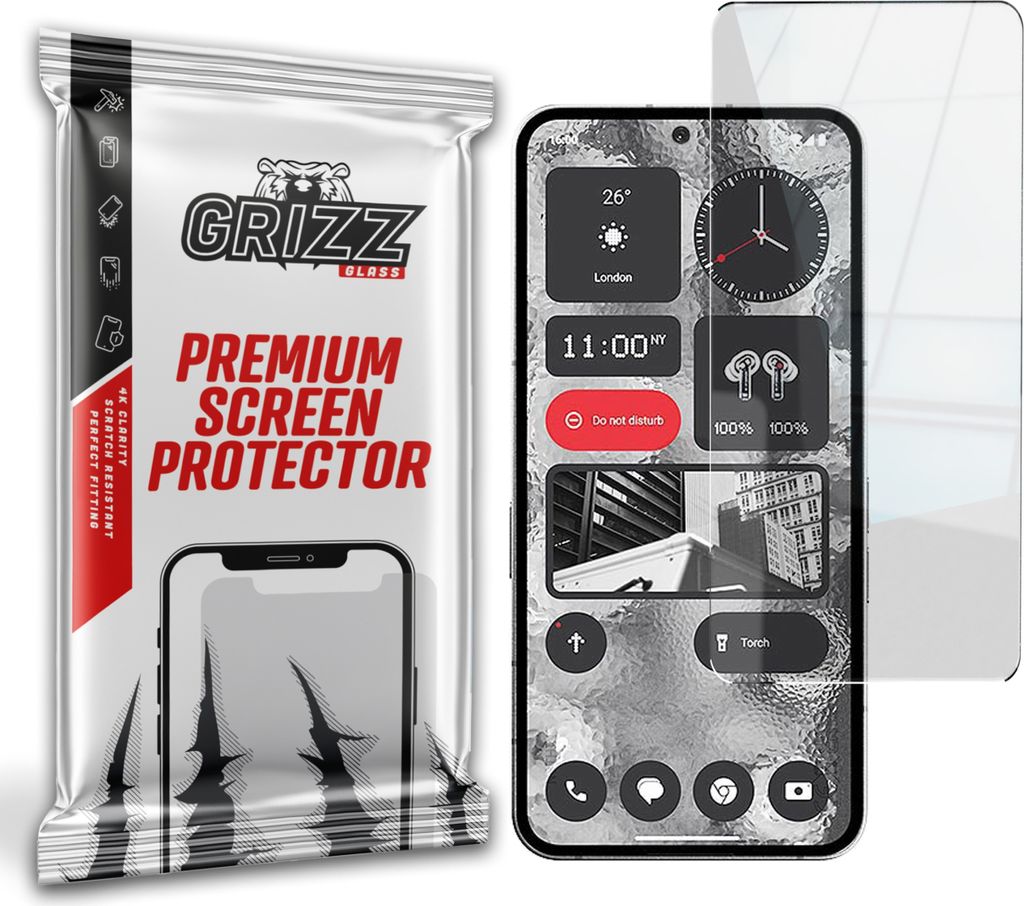 GrizzGlass Hybridglas HybridGlass für Nothing Phone 2