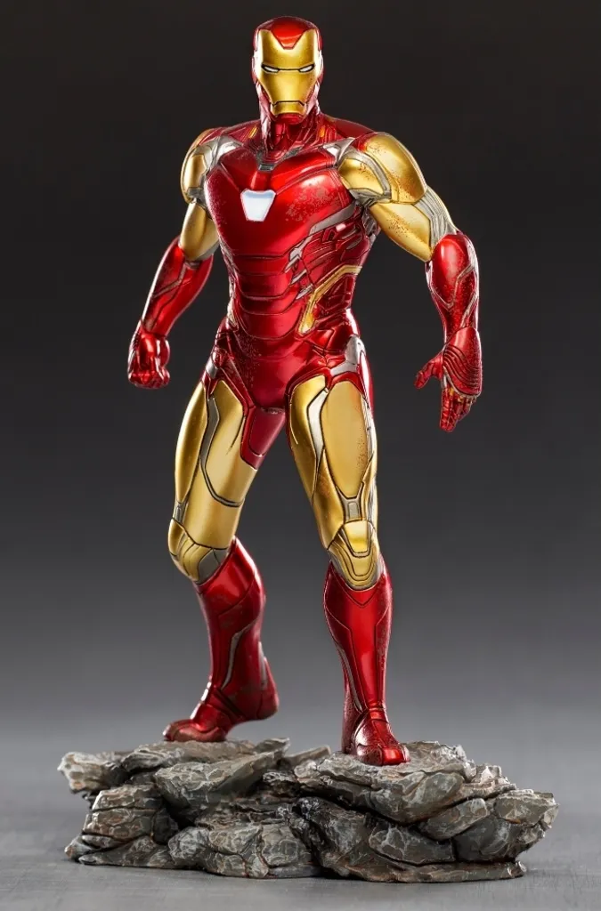 Statue Iron Man Ultimate Edition 1/10 - Finition Peinte à la Main
