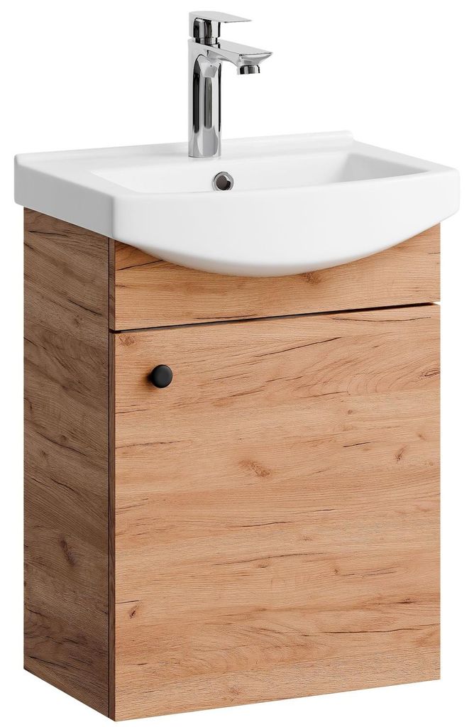 Planetmöbel Badmöbel-Set Waschtisch mit Unterschrank 45 cm Produktbild 