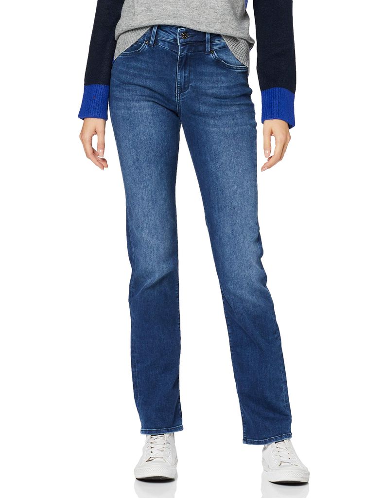 Mavi Damen Kendra Jeans – Zeitloser Schnitt, Bequem, Aus Hochwertigem Denim, Pflegeleicht