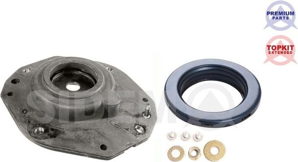 SIDEM 853434 KIT Reparatursatz, Federbein-Domlager OE 503161 kompatibel mit Berlingo, 306, Partner