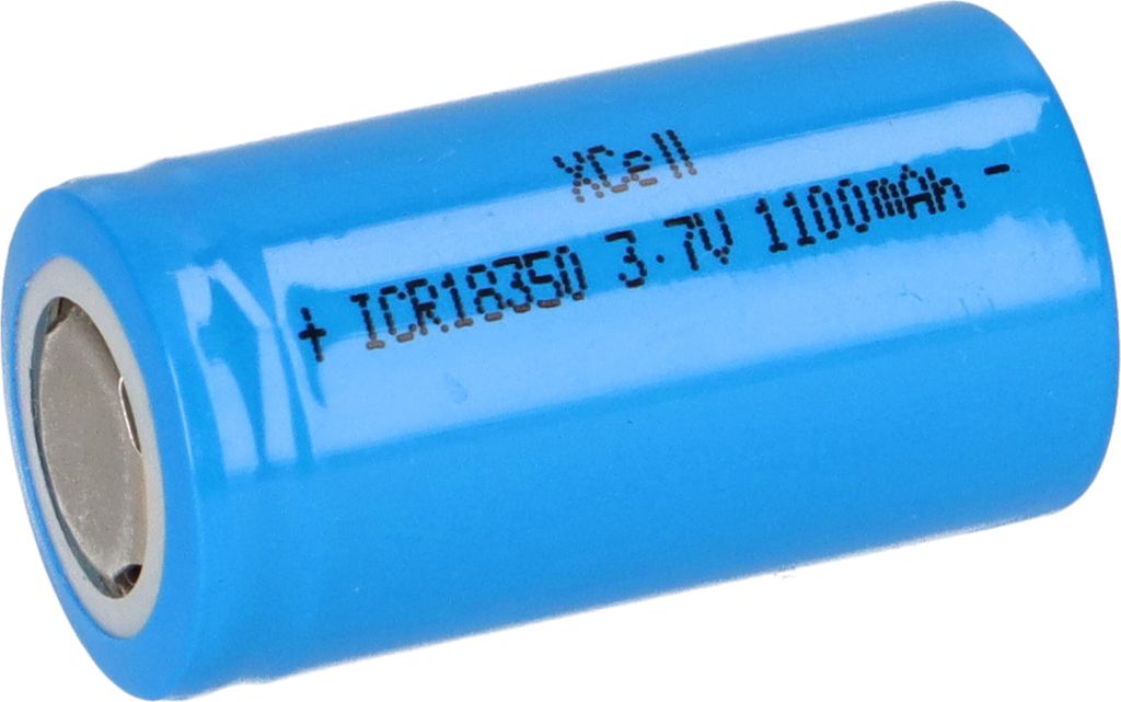 XCell ICR18350 3,7V 1100mAh Akku Produktbild 