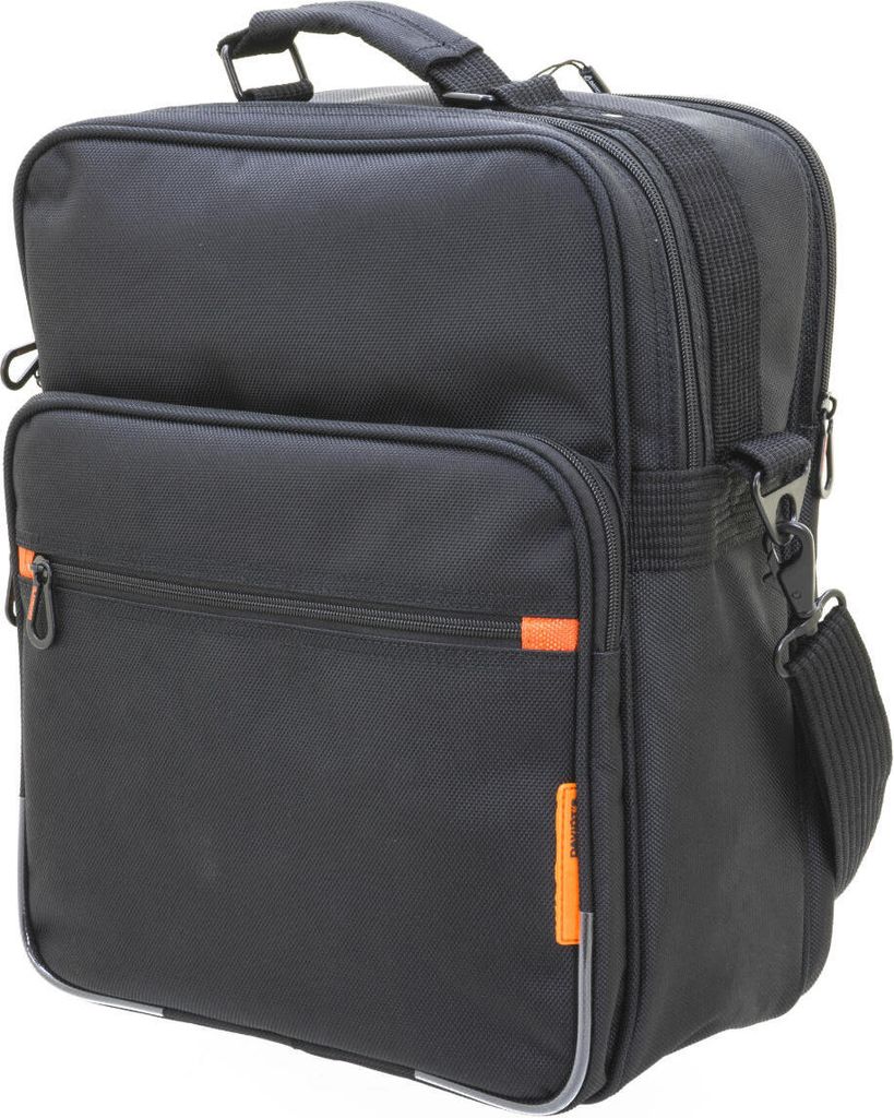 DAVIDTS vertical reporter bag "The Chase" black
