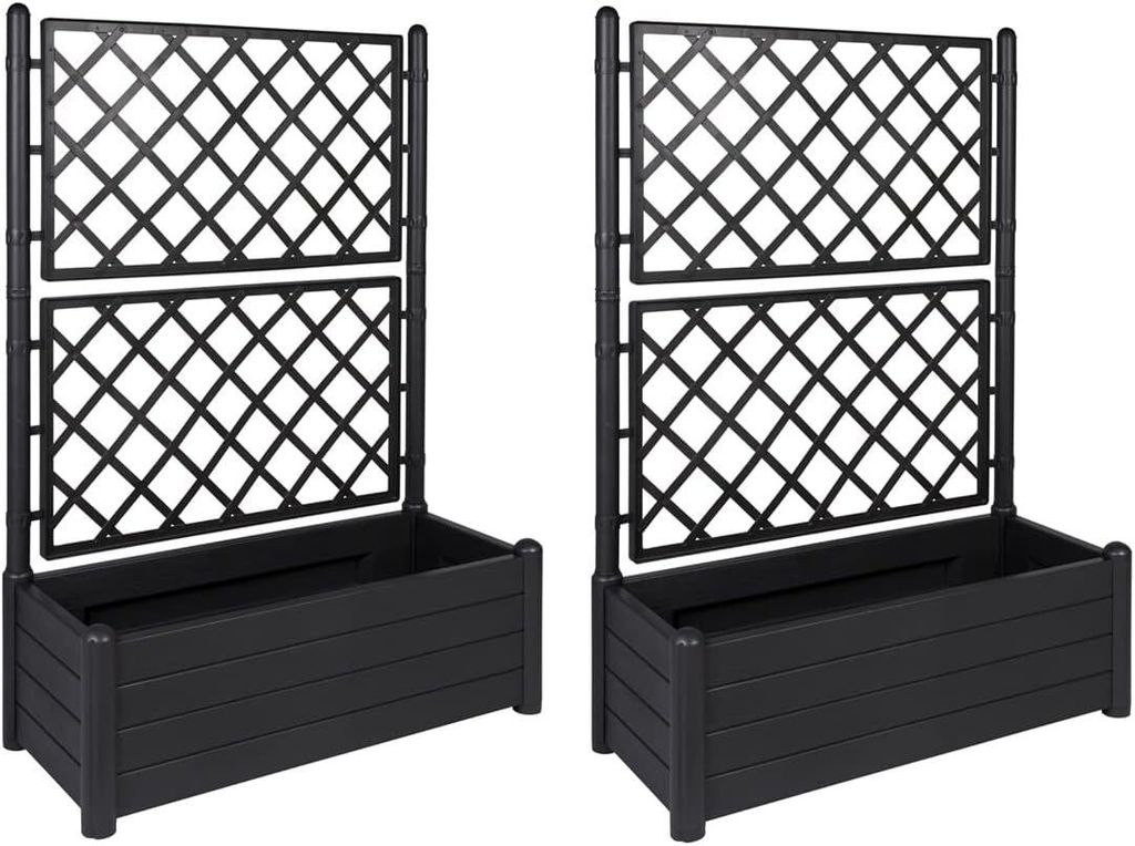 2 x XL Spalier, Pflanzkasten Outdoor - wetterfest, UV- & Produktbild 