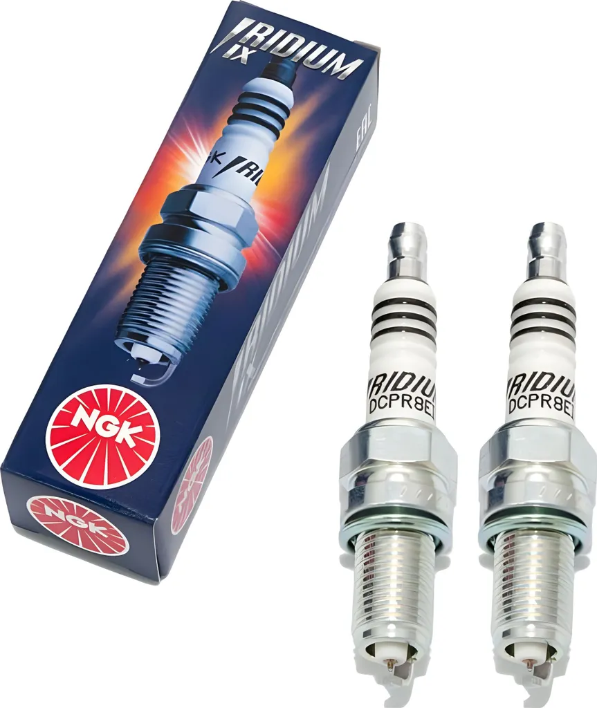 NGK DCPR8EIX Iridium Set 2 Candele 6546 - Accensione Moto ad Alte Prestazioni