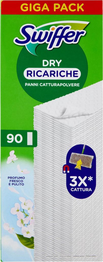 SWIFFER Trocken Wischtücher Nachfüllpackung 90er