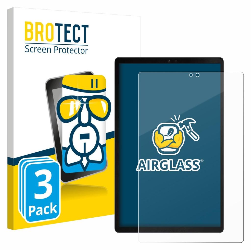3x BROTECT Schutzglas für ZTE Blade X1001 Schutzfolie Panzer Folie Glas Display Schutz klar
