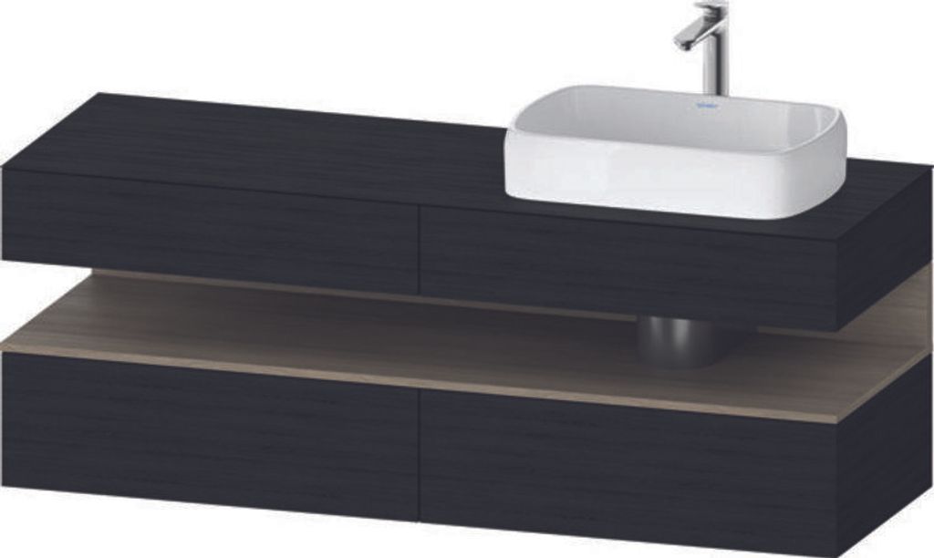 Duravit QA4778035160000 QAT KWTU WH Ek. 1600x550x600 Esc. Mt.