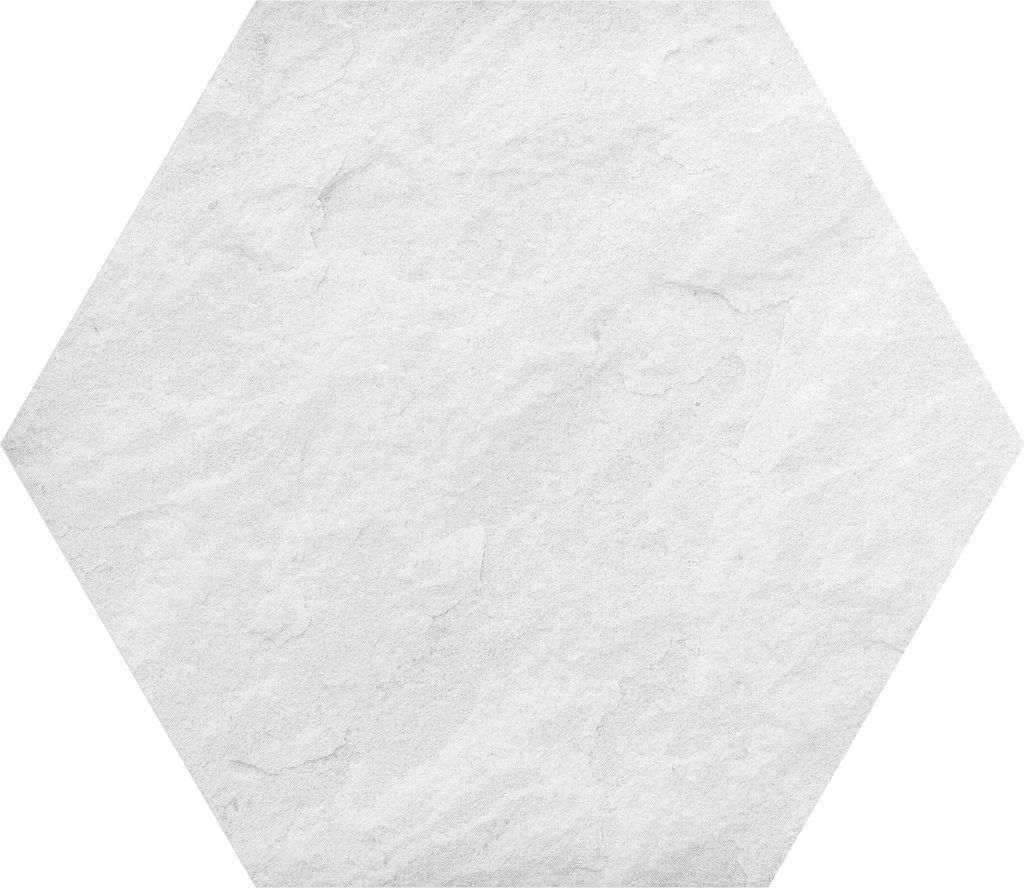 DEQORI Fototapete Sechseck 90x78 cm 'Reine Schiefersteintextur' Wand Tapete Sticker