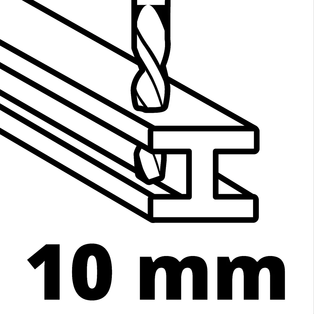 Kit perceuse à percussion Einhell TC-ID 720/1 E avec coffret 4259846 - 16