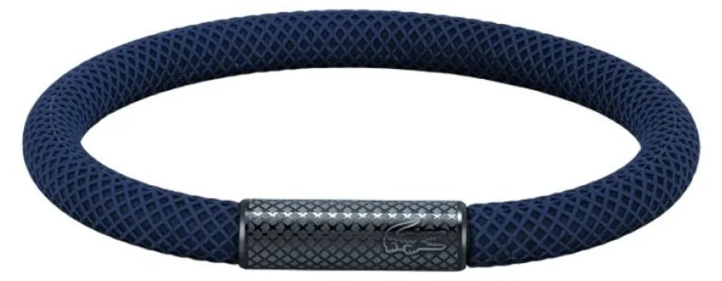 Remplacez votre bracelet cassé par ce silicone Lacoste 12.12 2040167 bleu