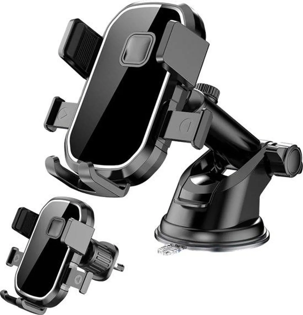 Support de voiture pivotant 360° universel avec fixation silicone souple