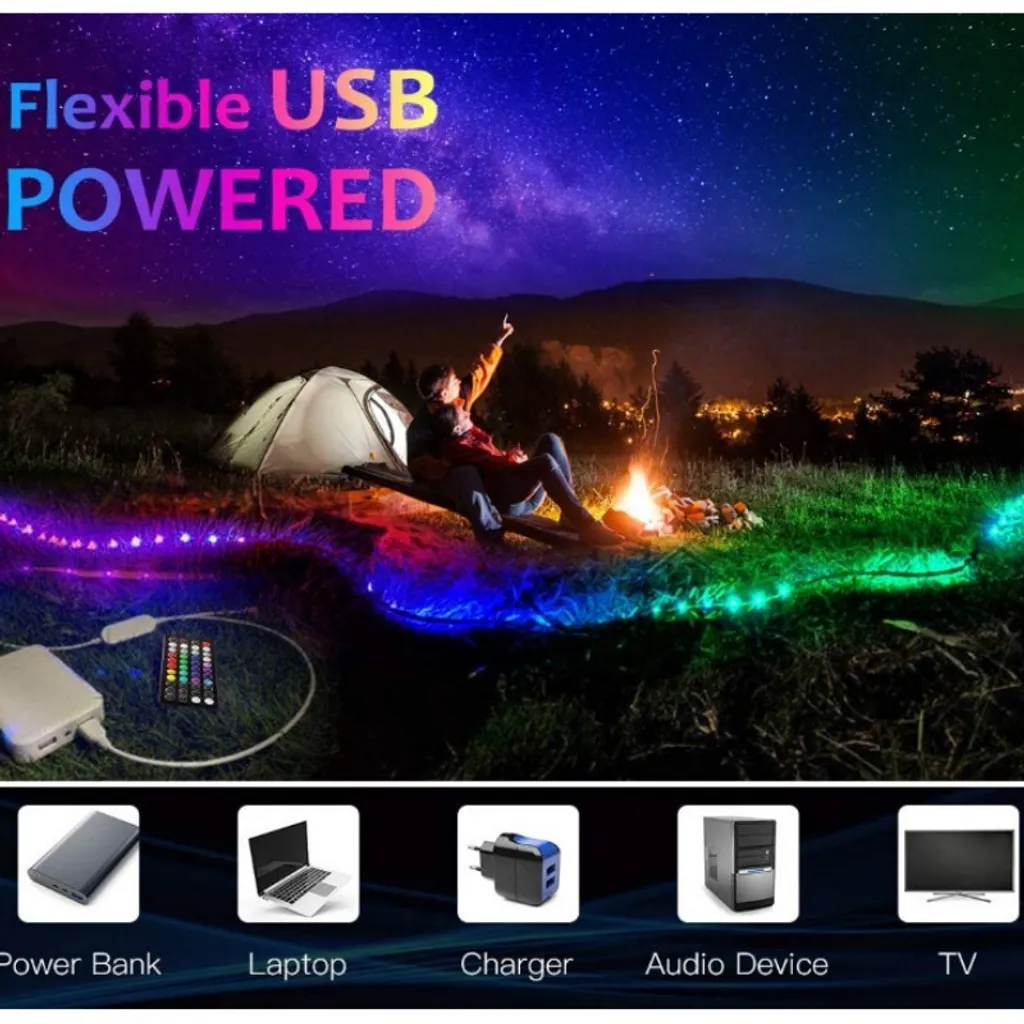 Ruban LED Bluetooth 4m Noir : fini les télécommandes perdues ! - 2