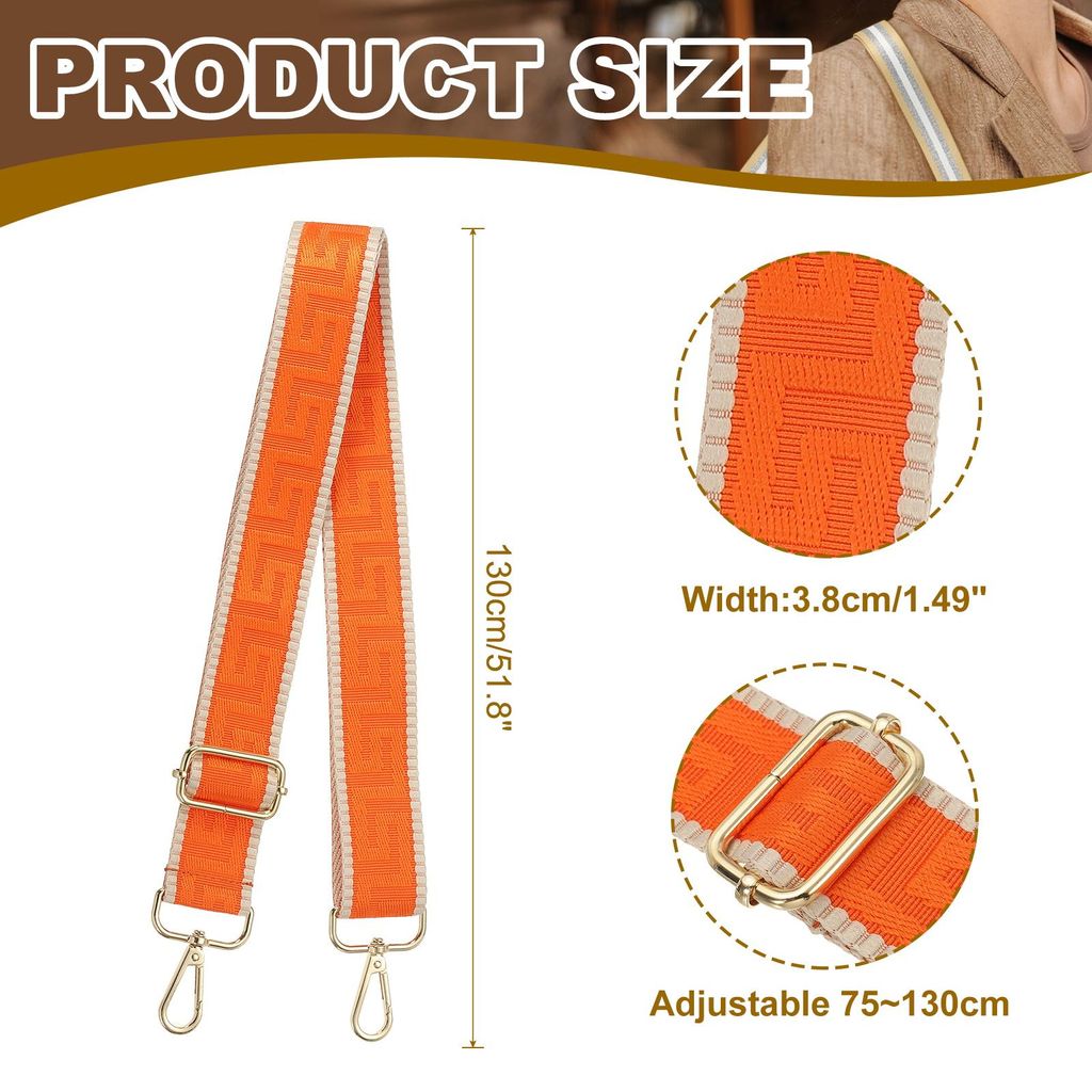 Taschengurt, Verstellbarer Umh?ngegurt Breiter Schultergurt Universal Ersatz Schultertaschengurt fš¹r Damenhandtaschen Canvas Satchels Rucksack, ...