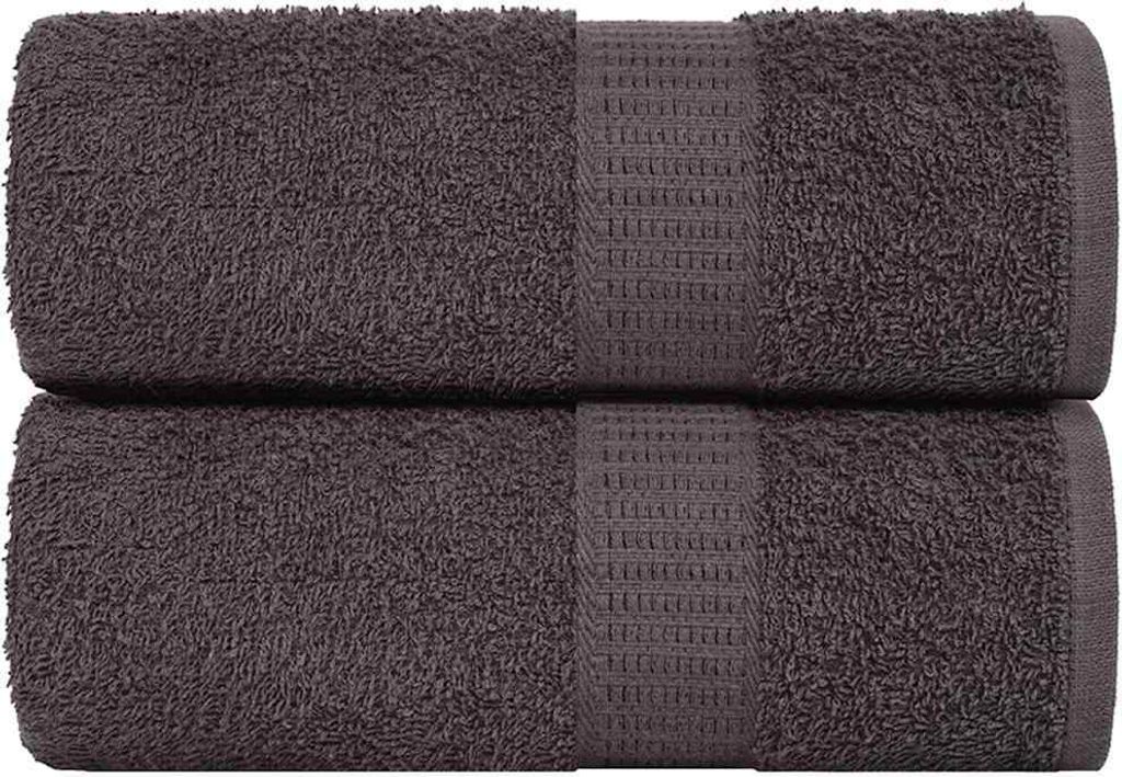 Waschtücher FROGN 2 Stk. Anthrazit 30x30 cm 360 g/m²
