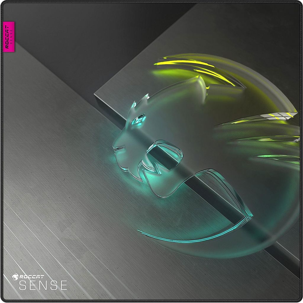 Roccat Sense Icon Gaming-Mauspad schwarz/grau Produktbild 