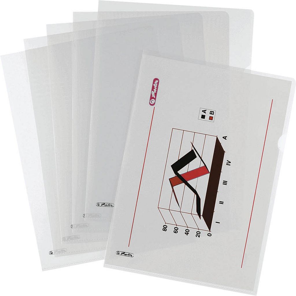 Herlitz Aktenhülle  A4 glasklar 100er Image du produit 