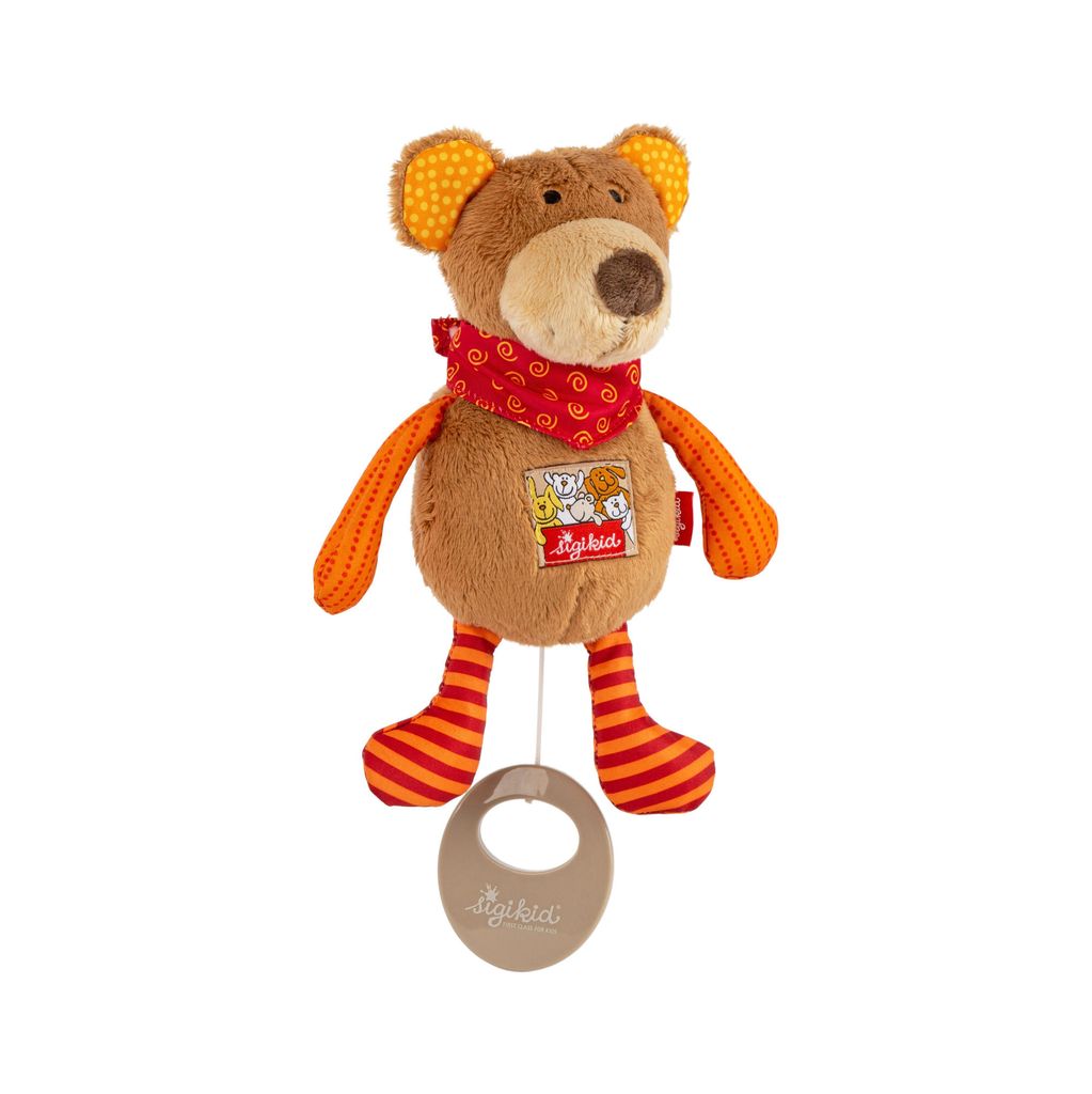 SIGIKID sigikid 40357 Spieluhr Bär, Red Stars