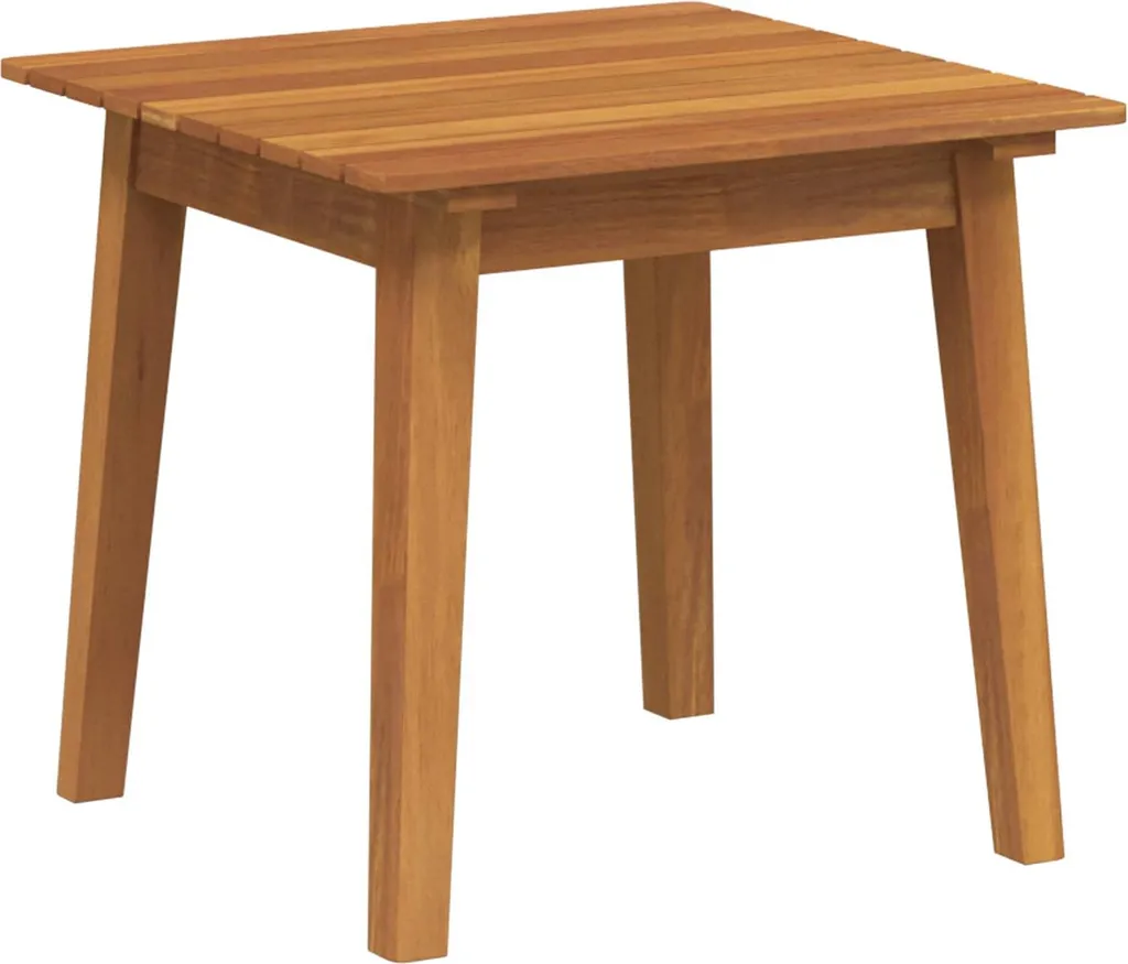 SYFAX™ Tavolo Laterale Legno Massiccio di Acacia - Arredo Naturale