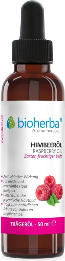Bioherba Himbeeröl Rubus Idaeus Trägeröl Raspberry seed oil Produktbild 