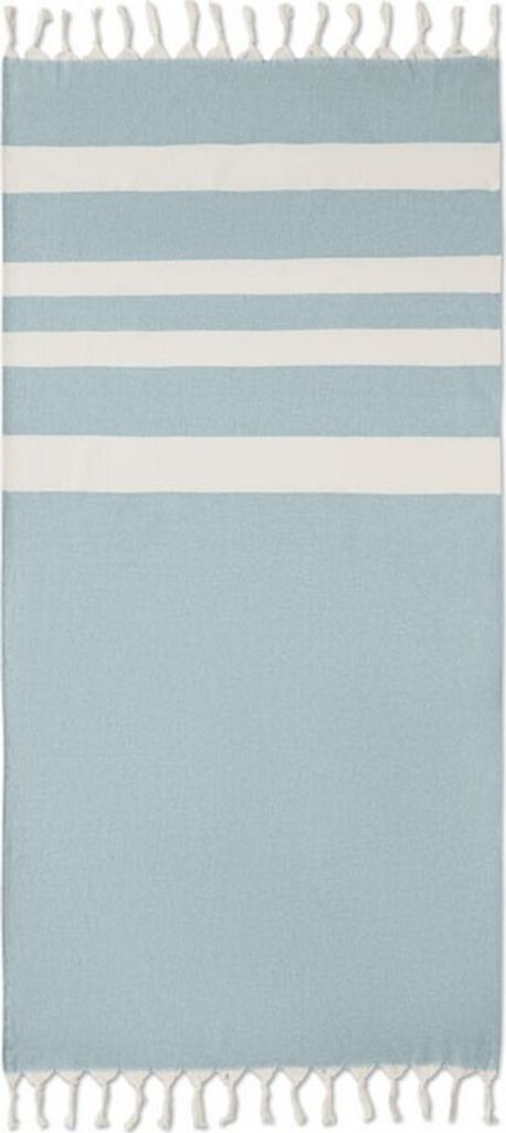 MidOcean - Handtuch "Agoura", Hammam MO380 (Einheitsgröße) (Blau)