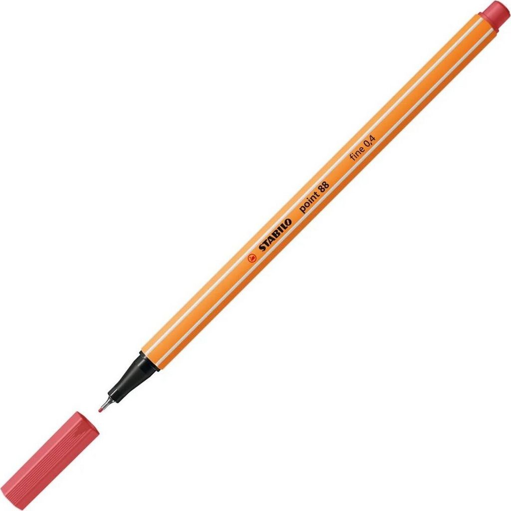 STABILO Fineliner point 88 Strichstärke: 0,4 mm rostrot