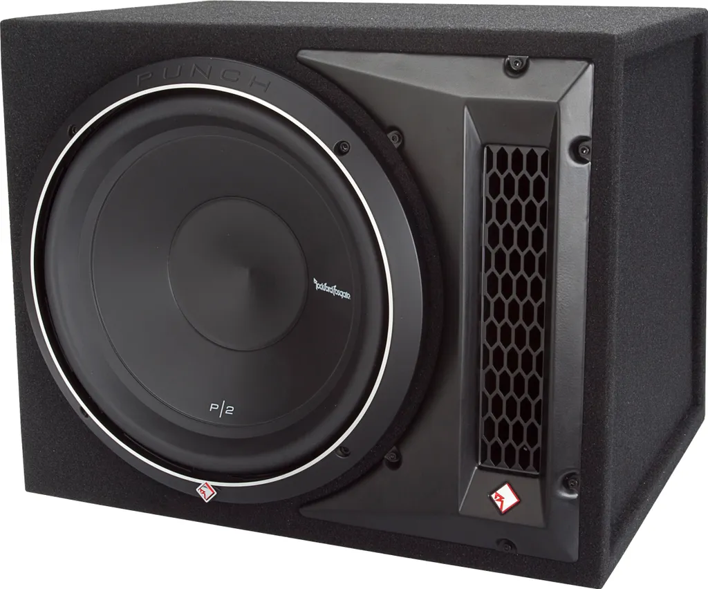 Rockford Fosgate P2-1X12 Punch Subwoofer de 30 cm en Caisson Clos