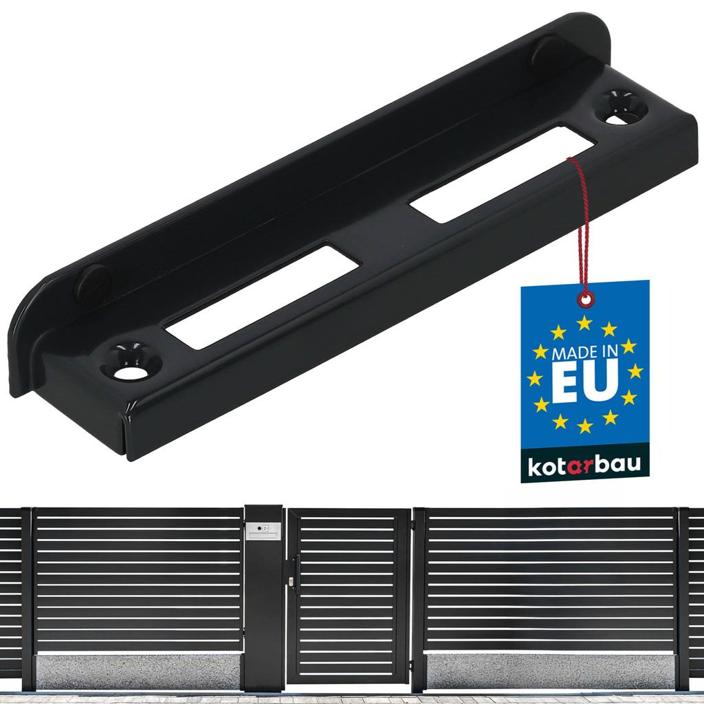 KOTARBAU® Schließblech für Gartentor 16cm Toranschlag für Produktbild 