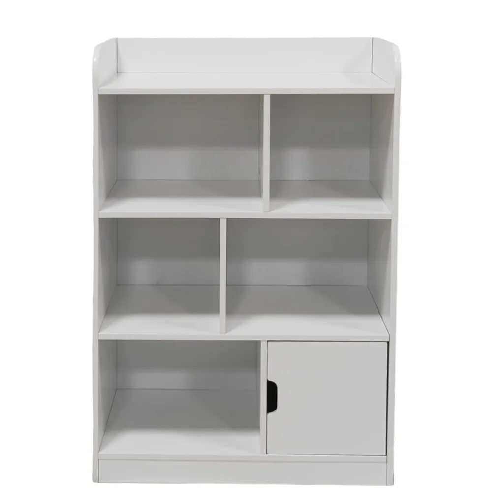 Étagère Stable Ginger Home Blanche pour Jouets - Sécurité Enfants 7 Cases