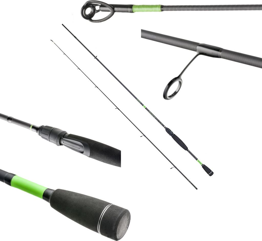 Medium Spinnrute MIVARDI ACCORD 2,28m / Wg. 5-28g Hecht Forelle Zander Barsch