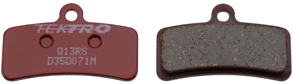 Tektro brzdové doštičky Brzdové doštičky Q13RS živica 5 mm Obrázok produktu 