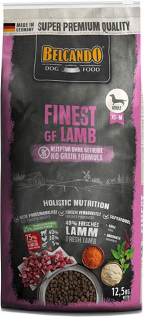 Belcando Finest GF Lamb 12,5 kg Produktbild 