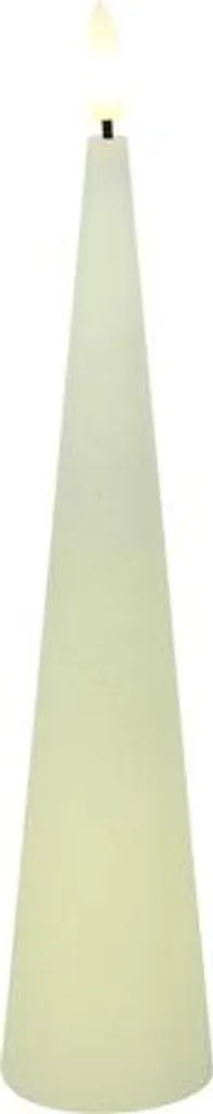 Bougie LED de décoration intérieure crème Countryfield 25cm pour salon