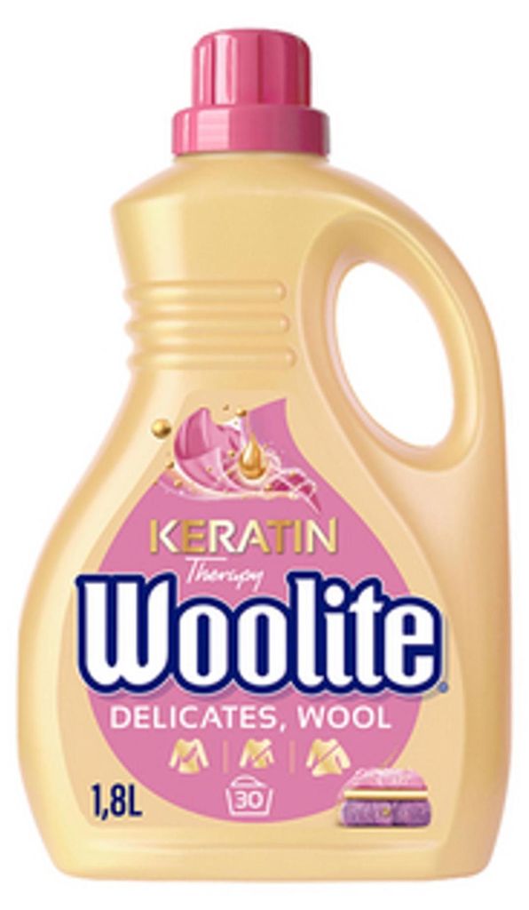 Woolite delikatny płyn do prania ubrań i wełny Keratin Obrázek produktu 