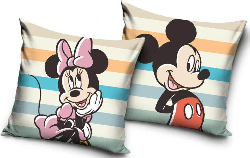 Disney Minnie Mickey Kissen, Dekokissen 40x40 cm