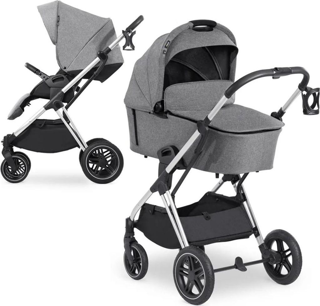 Hauck Kombi-Kinderwagen Vision X Duoset Silver