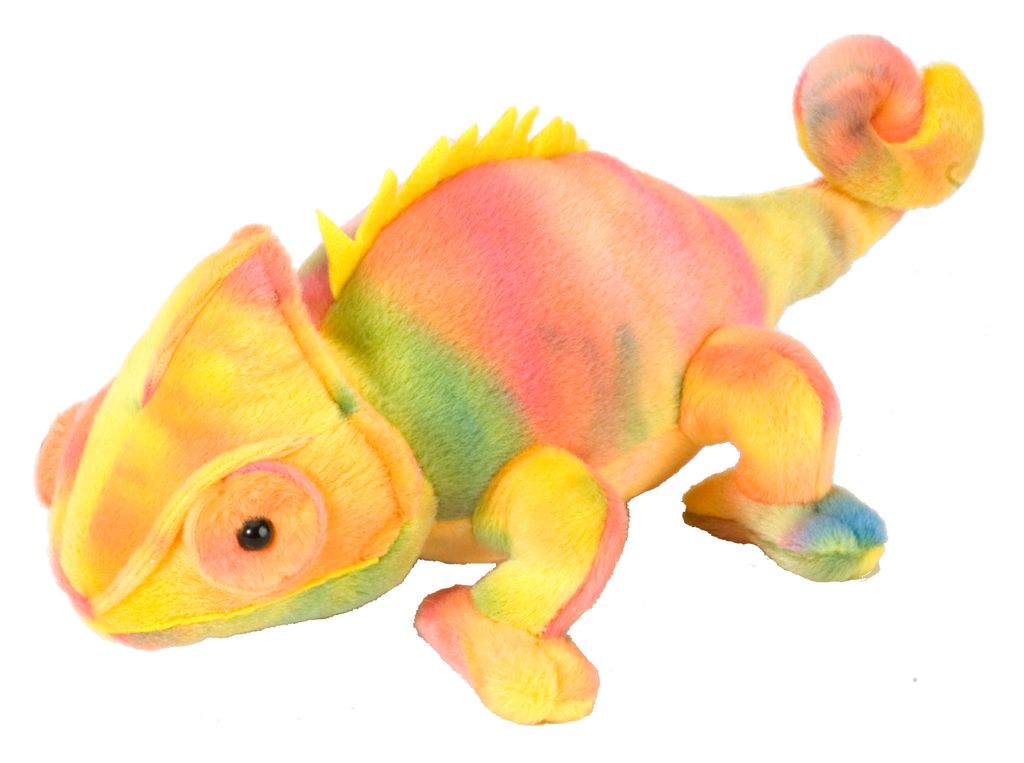 Wild Republic - Peluche - Cuddlekins Mini - Camaleonte Immagine del prodotto 