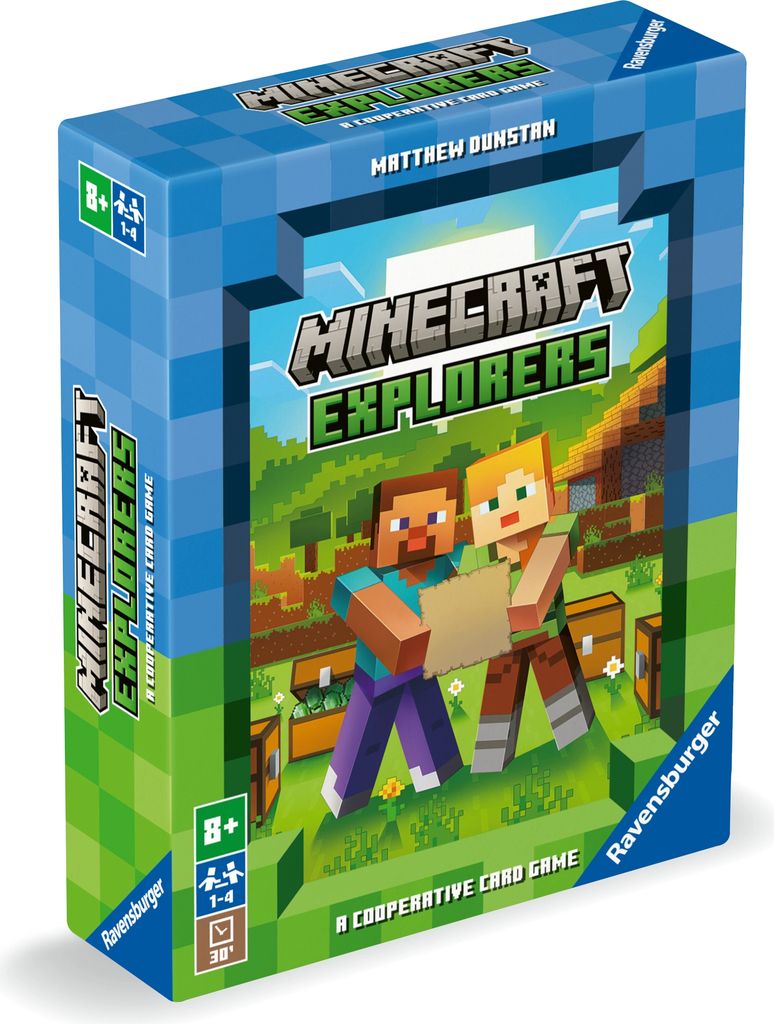 RAVENSBURGER Minecraft Entdecker Kartenspiel