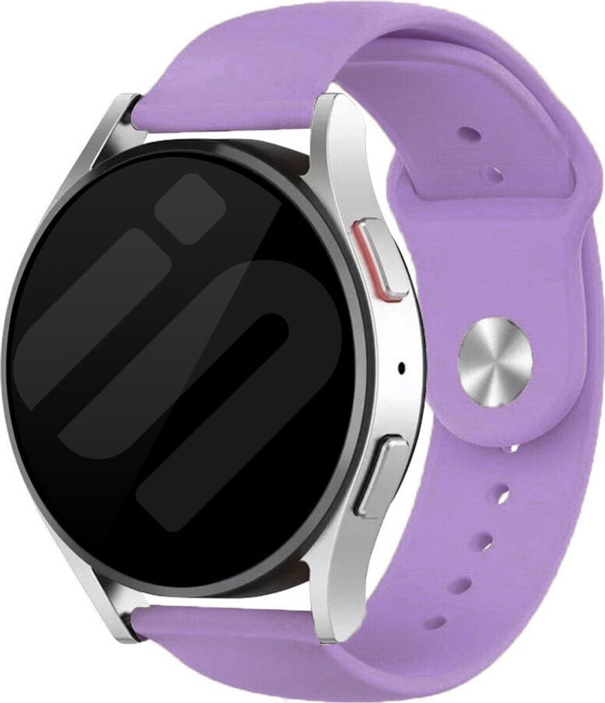 Strap-it Samsung Galaxy Watch 6 Classic 47mm sport Armband (Helllila)