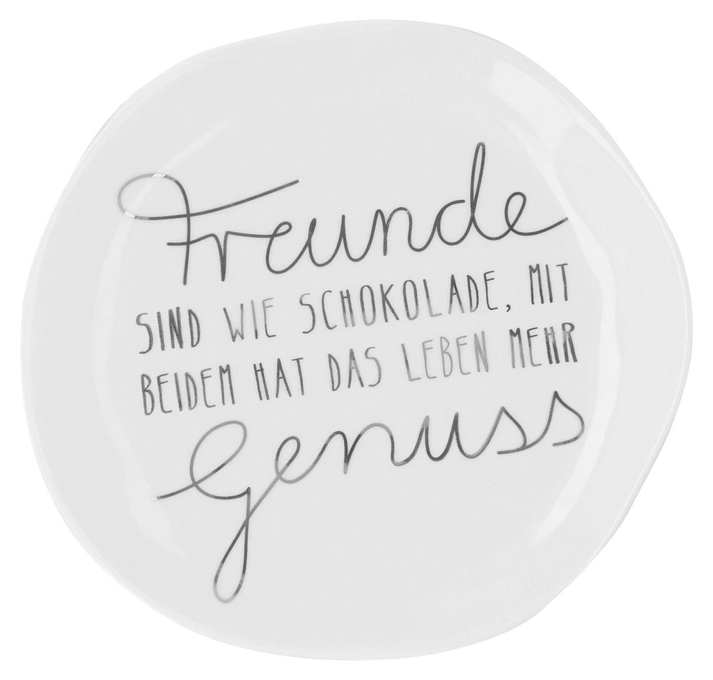 Räder Kleiner Teller Freunde sind wie Schokolade D.14cm Obrázok produktu 