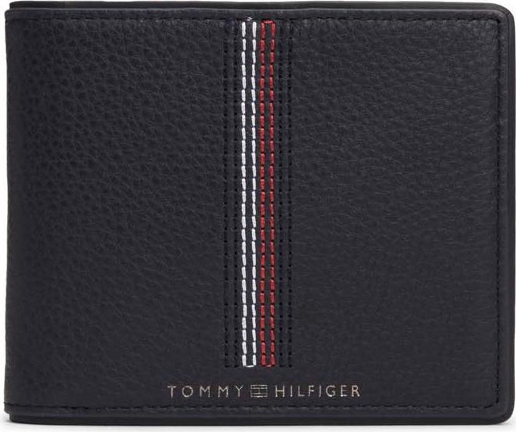 TOMMY HILFIGER - Men's bifold wallet with iconic stitching - Size One size