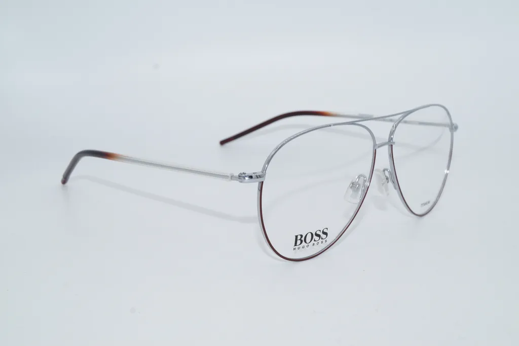 HUGO BOSS 1339 126 Montatura Occhiali da Vista in Titanio - Donna Business