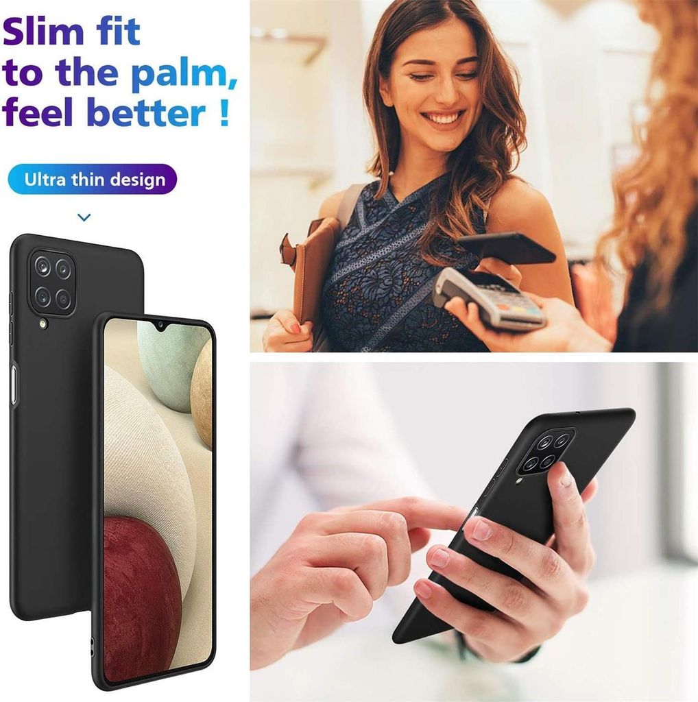 Silikonowe etui na telefon Samsung Galaxy A12 / M12 Zdjęcie produktu 6