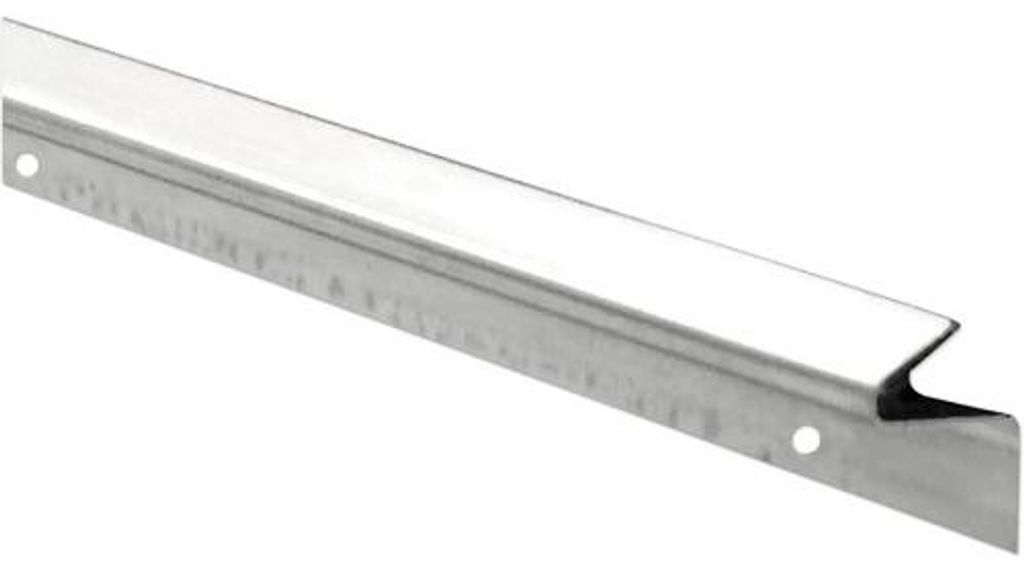 Gutta Ortgangprofil für Wellplatten Stahlblech 2000 mm x 20 mm